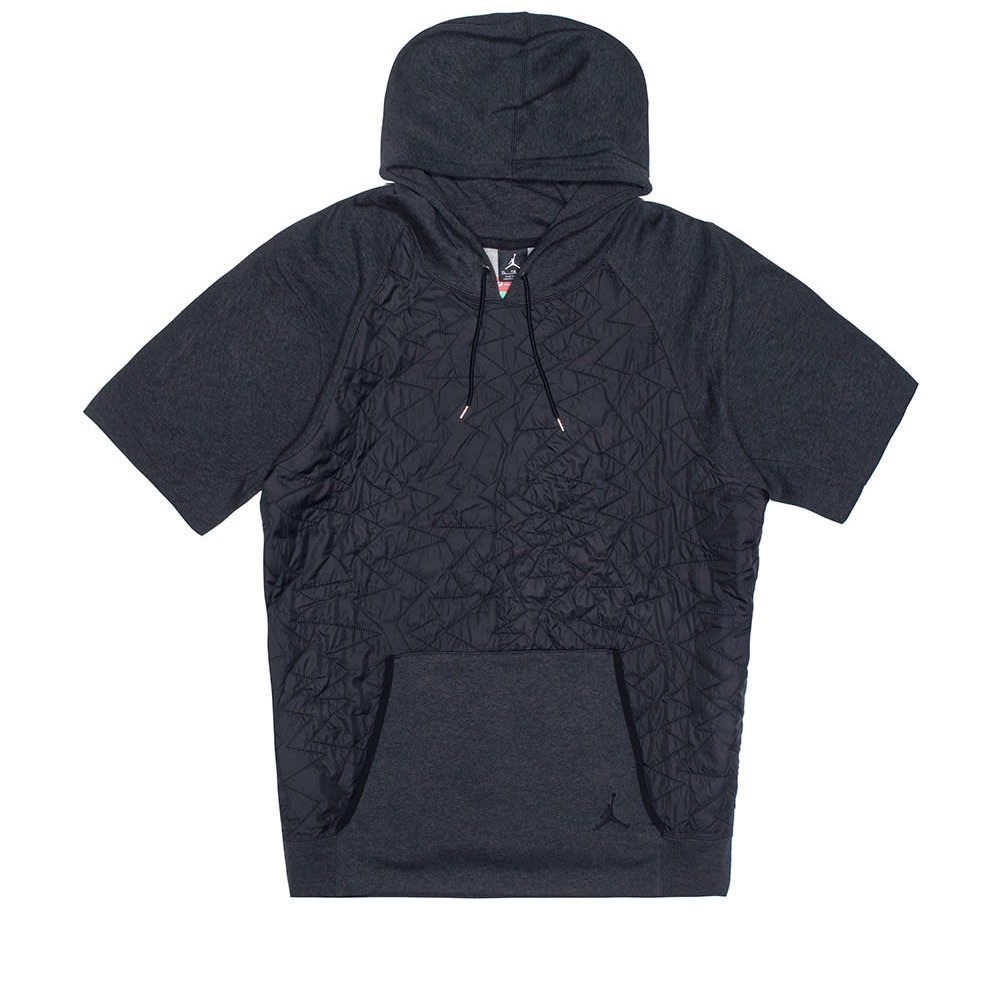 JORDAN AJ VII PULLOVER QUILTED FLEECE HOODIE